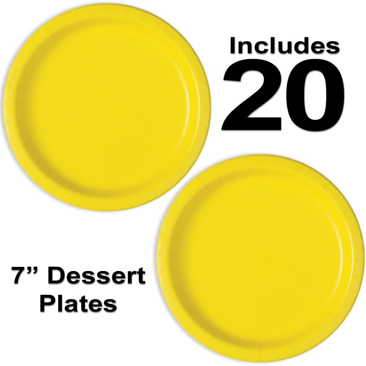 Heavy Duty Teal Paper Plate Party Supplies Bundle 9" Dinner plate, 7" Dessert Plates And Napkins, 56 Piece Disposable Paper Party Plate Set