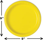 Heavy Duty Teal Paper Plate Party Supplies Bundle 9" Dinner plate, 7" Dessert Plates And Napkins, 56 Piece Disposable Paper Party Plate Set