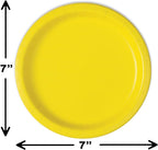 Heavy Duty Teal Paper Plate Party Supplies Bundle 9" Dinner plate, 7" Dessert Plates And Napkins, 56 Piece Disposable Paper Party Plate Set