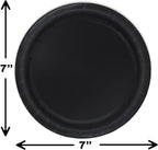 Heavy Duty Teal Paper Plate Party Supplies Bundle 9" Dinner plate, 7" Dessert Plates And Napkins, 56 Piece Disposable Paper Party Plate Set