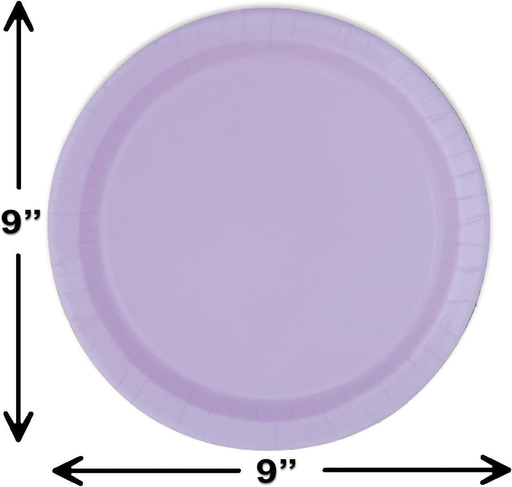 Heavy Duty Teal Paper Plate Party Supplies Bundle 9" Dinner plate, 7" Dessert Plates And Napkins, 56 Piece Disposable Paper Party Plate Set