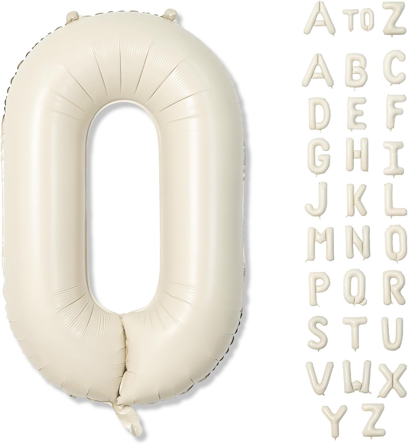 40 Inch Foil Balloon Numbers and Letters