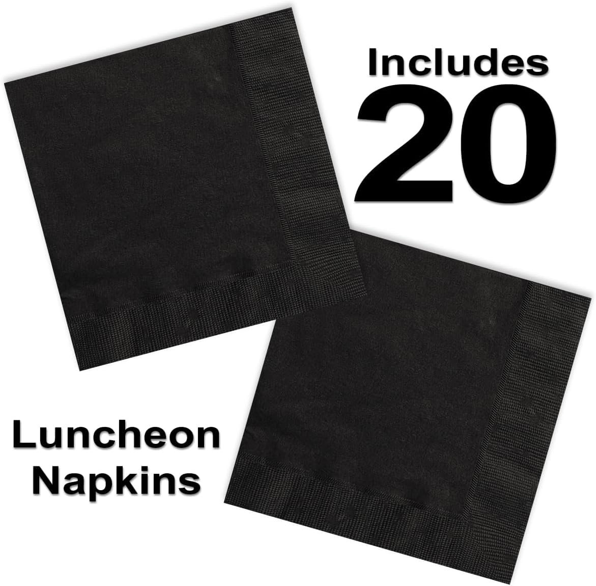 Heavy Duty Teal Paper Plate Party Supplies Bundle 9" Dinner plate, 7" Dessert Plates And Napkins, 56 Piece Disposable Paper Party Plate Set