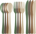 Kochorie 300 Pieces Plastic Silverware, Disposable heavy duty Utensils