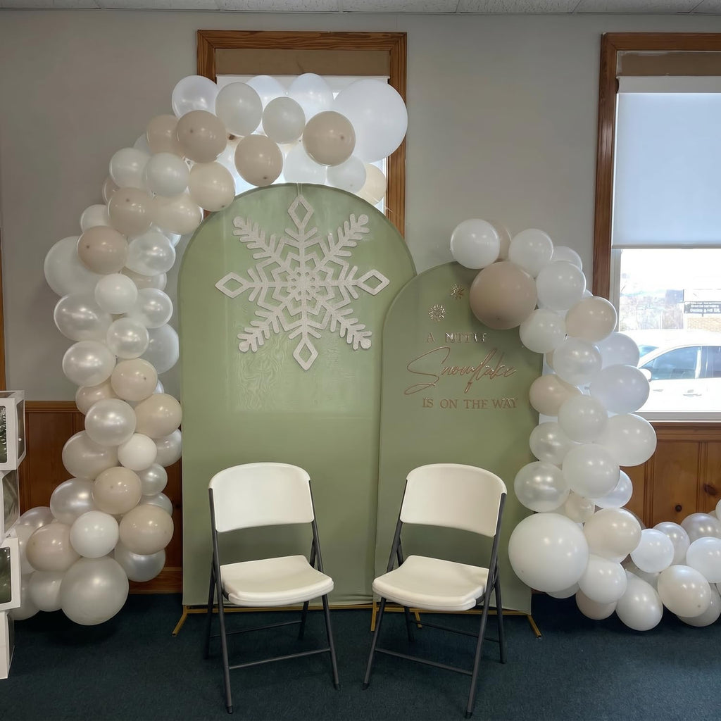60Pc 12Inch Navy Blue, White and Gold Balloons with Metallic Gold Confetti Balloon