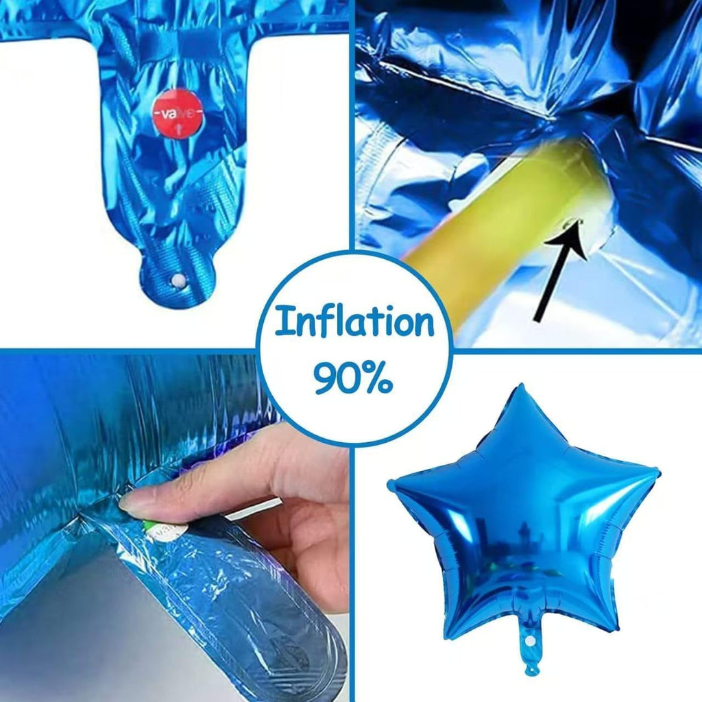 Stitch Party Supplies, 39PCS Birthday Decorations Set Include Banner, Balloons, Cake Cupcake Toppers, for Boys Girls Stitch