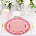Whaline 244 Pcs Neon Party Supplies Set Include 7 & 9 Inch Rainbow Color Paper Plates Napkins 9oz Cups Disposable Dinnerware for Neon Glow Birthday Baby Shower Wedding Picnic Party, Serves 48 Guests
