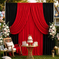 10ft x 15ft Wrinkle Free Photography Backdrop Drapes, 6 Panels