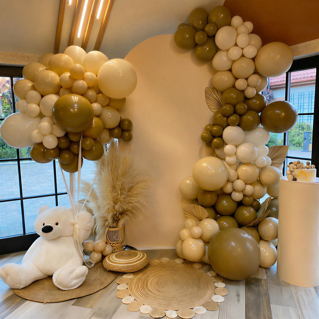 60Pc 12Inch Navy Blue, White and Gold Balloons with Metallic Gold Confetti Balloon