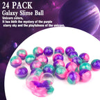 36 Pack Galaxy Slime Party Favors, Non-Sticky, Stress Relief Treasure Box Toys for Classroom Prizes, Easter Basket Stuffers Student Gifts Goodie Bags Egg Fillers for Kids Boys Girls 4-8, 8-12