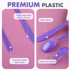 Kochorie 300 Pieces Plastic Silverware, Disposable heavy duty Utensils