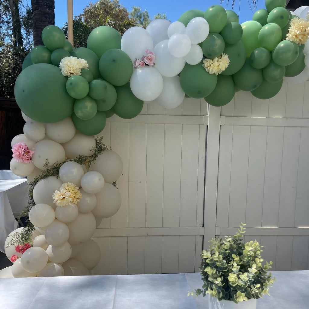 60Pc 12Inch Navy Blue, White and Gold Balloons with Metallic Gold Confetti Balloon