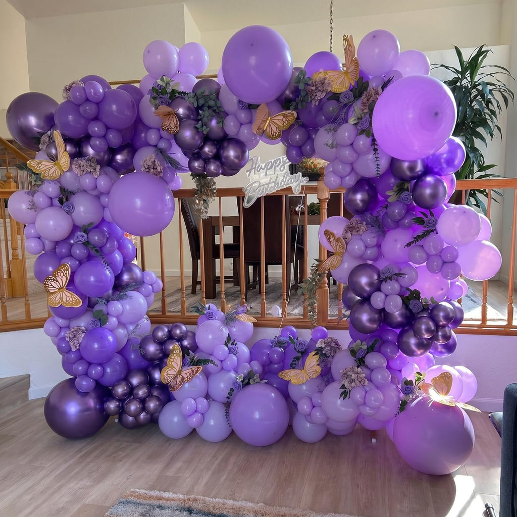 60Pc 12Inch Navy Blue, White and Gold Balloons with Metallic Gold Confetti Balloon