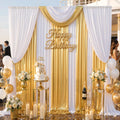 10ft x 15ft Wrinkle Free Photography Backdrop Drapes, 6 Panels