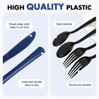 Kochorie 300 Pieces Plastic Silverware, Disposable heavy duty Utensils